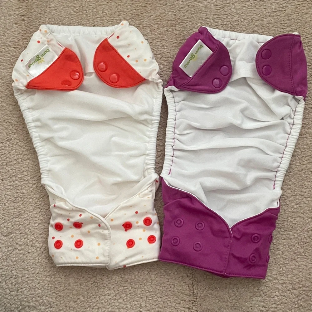 BumGenius Baby Pocket diapers - Set of 2